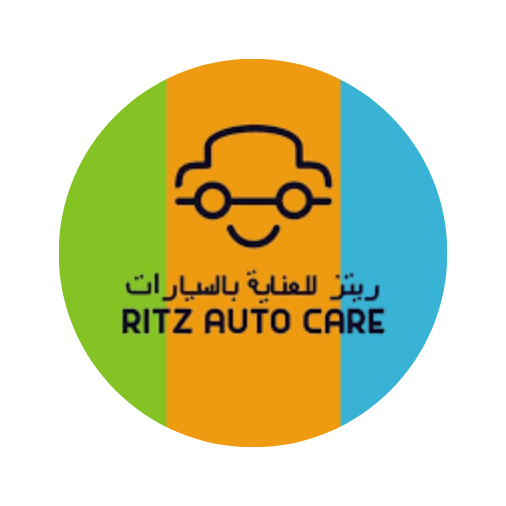 This is the logo of ritz car care DIP Dubai